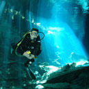 picture of diving the Cenotes with Scuba Libre