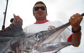 picture of fishing trip with Scuba Libre